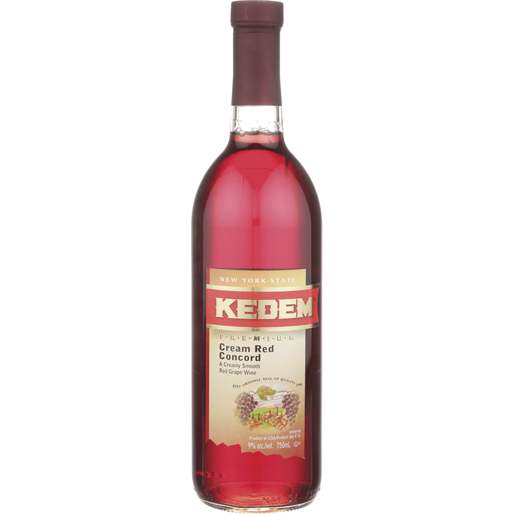 Kedem Cream Red Concord Wine 750ml