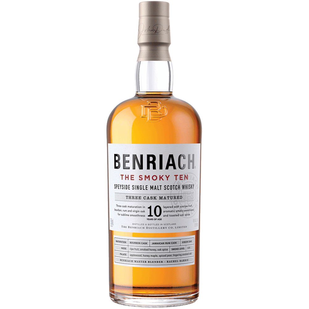 Benriach The Smoky Ten Speyside Single Malt Scotch Whisky 750ml