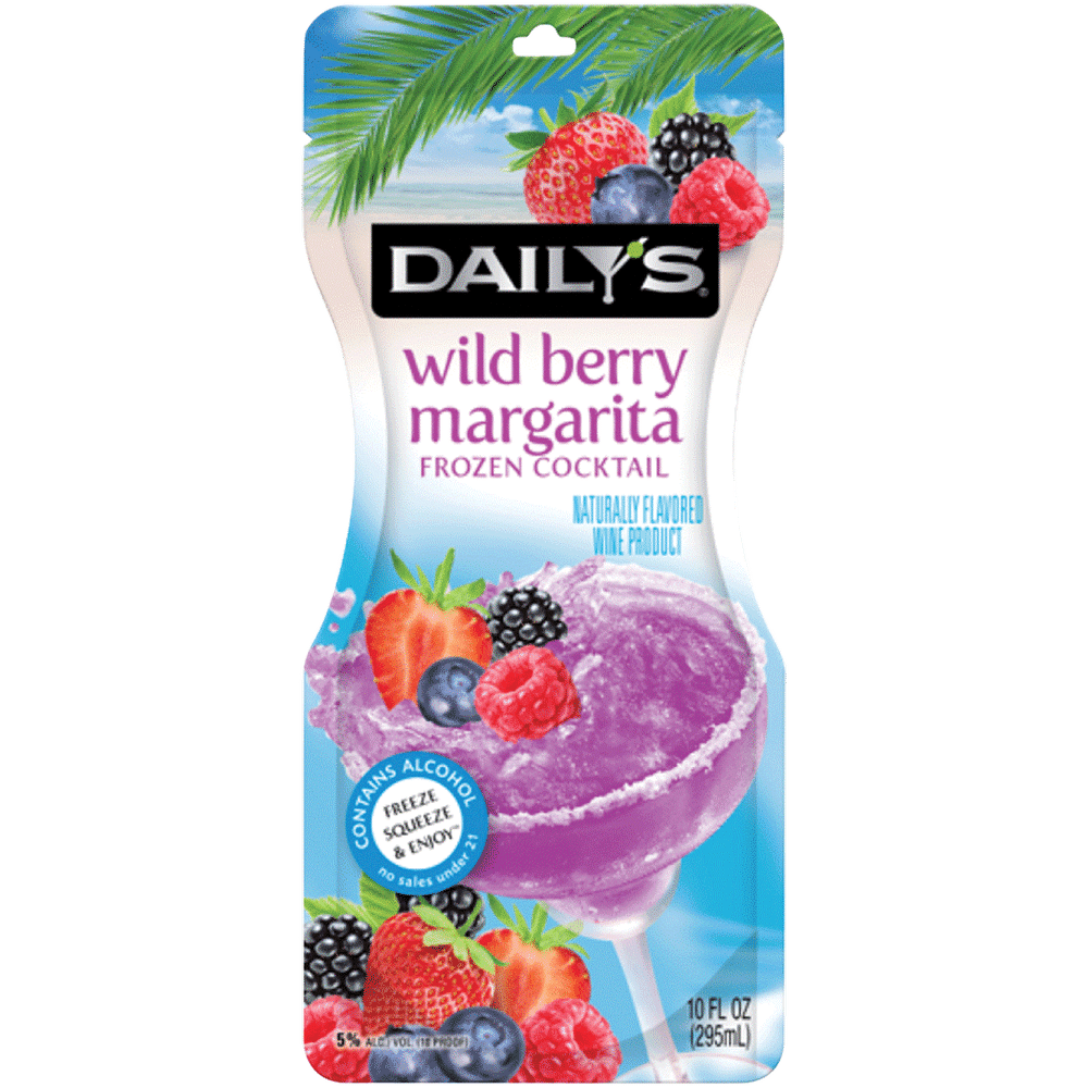 Dailys Wild Berry Margarita Pouch 10oz