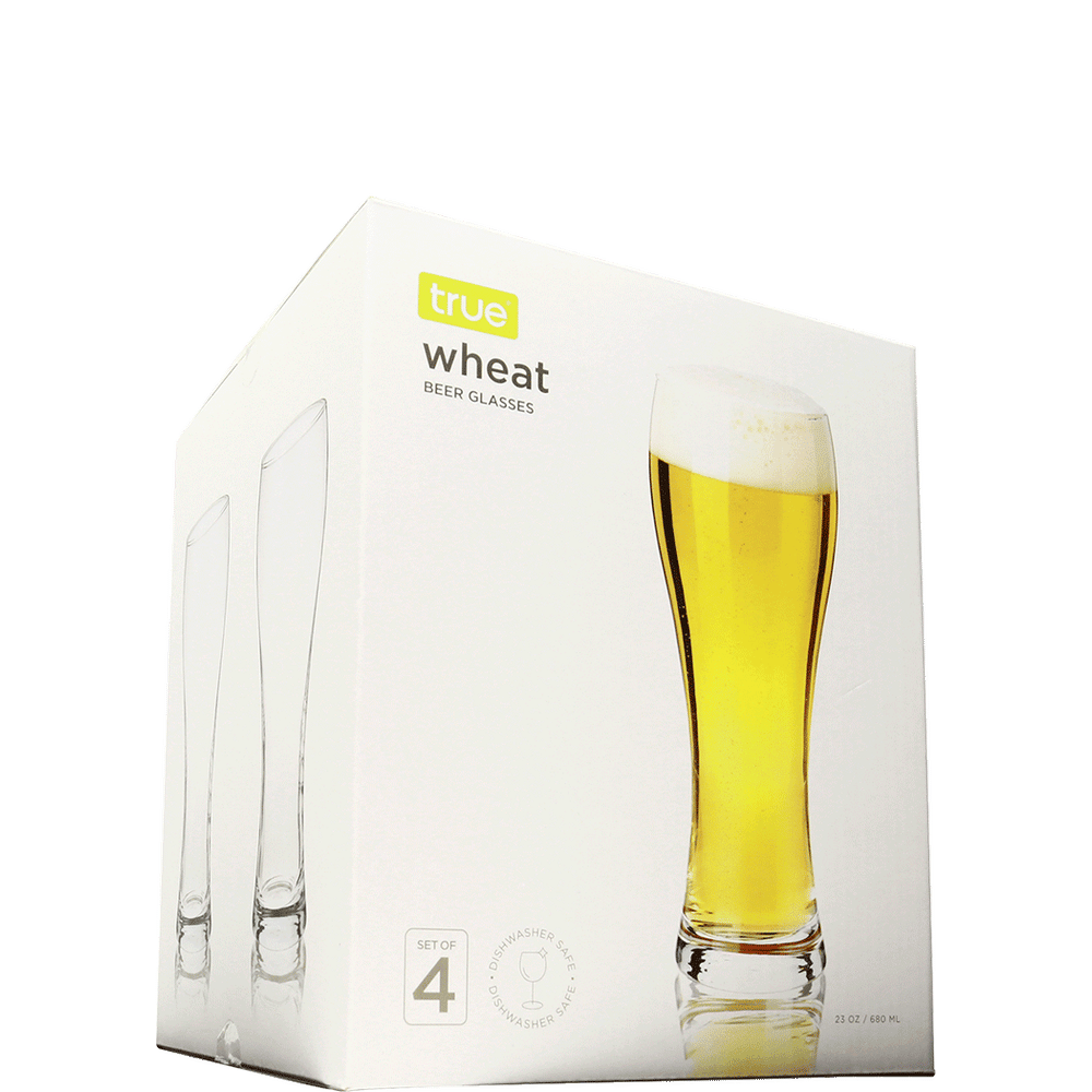 True Wheat Beer Glasses 4pk Total Wine & More