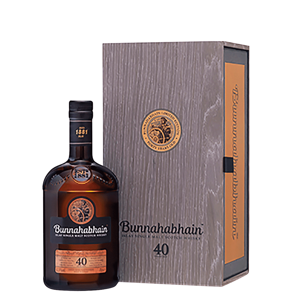 Bunnahabhain 40 Year Old Single Malt Scotch Whisky 750ml
