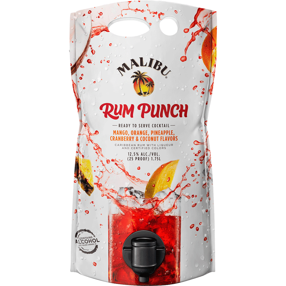 Malibu Rum Punch Pouch Ready To Drink Total Wine More