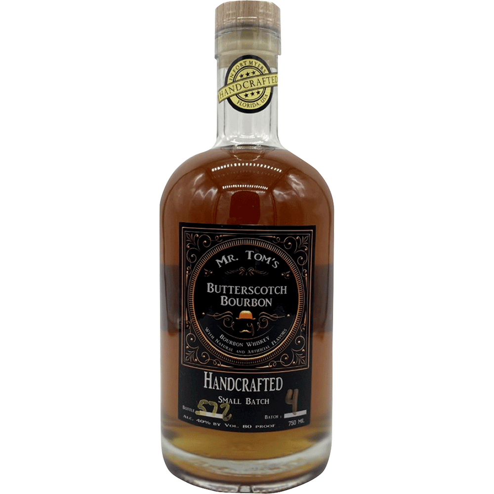Mr. Tom's Butterscotch Bourbon Total Wine & More