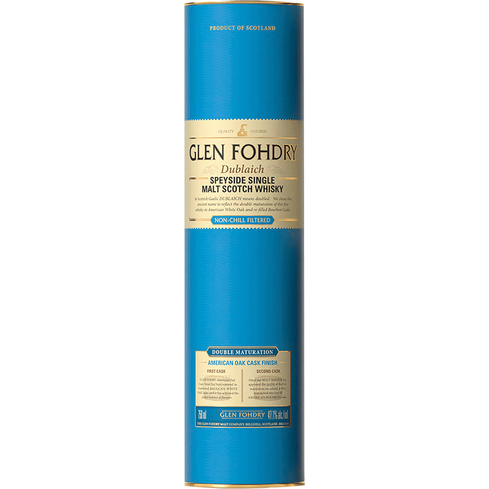 Glen Fohdry American Oak Cask Speyside Single Malt Scotch Whisky 750ml