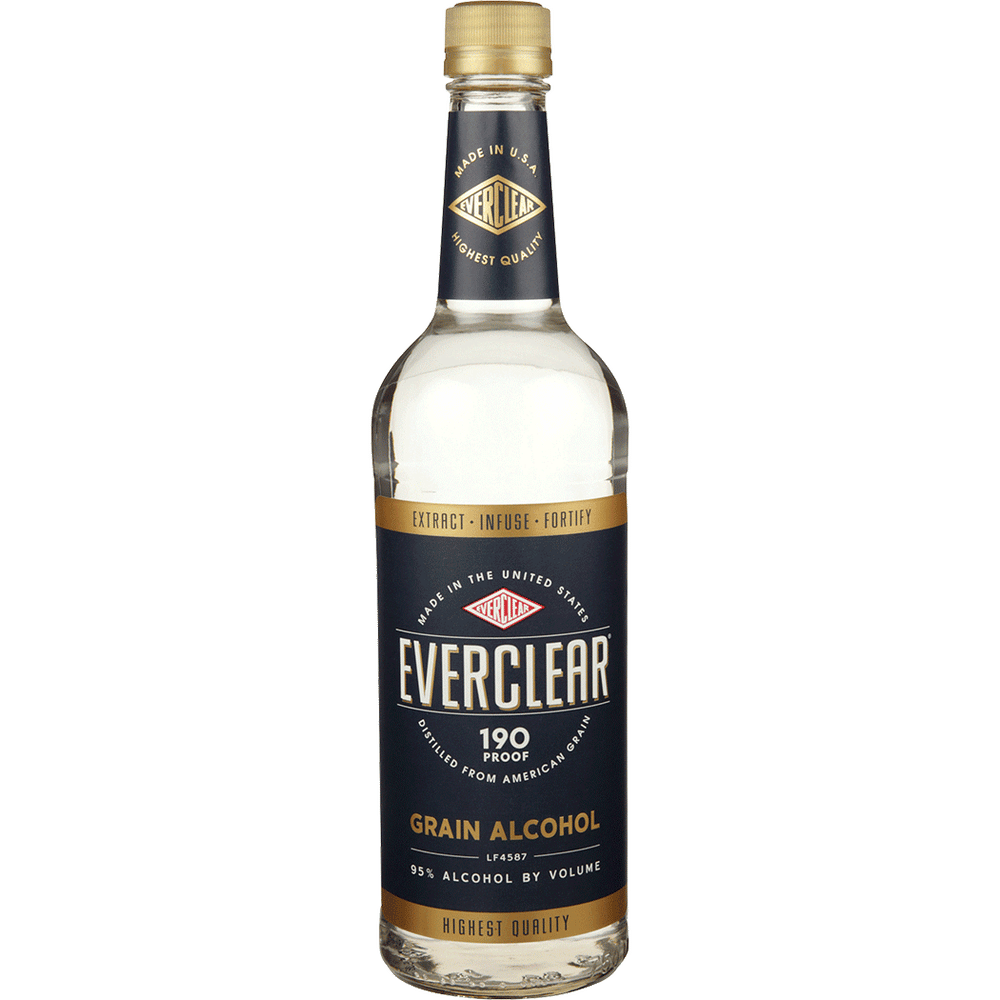 Everclear Grain Alcohol 190 750ml