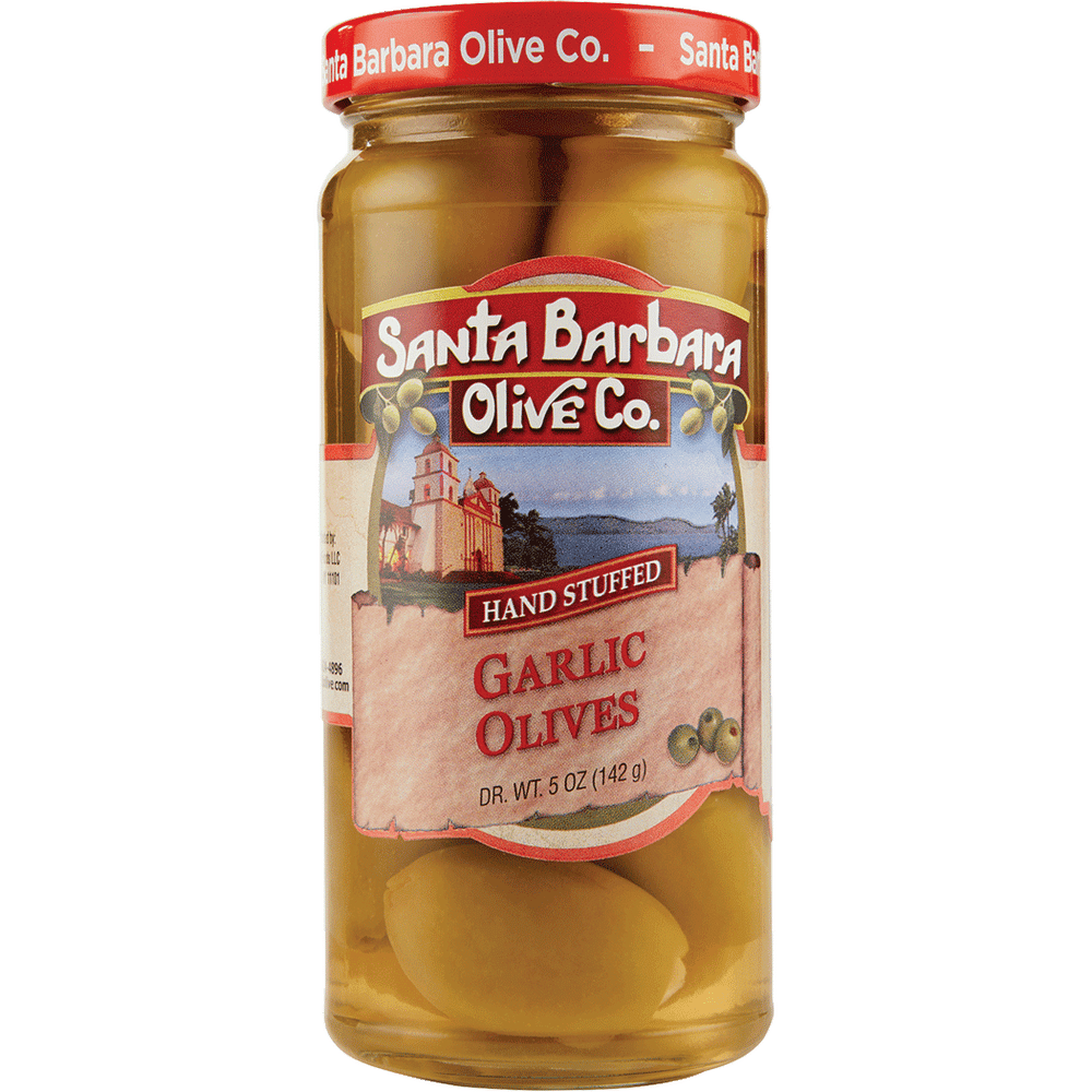 Santa Barbara Garlic Stuffed Olives 5oz