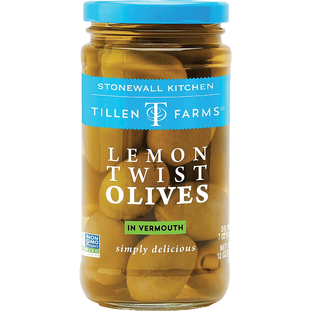 Tillen Farms Lemon Twist Olives 12oz