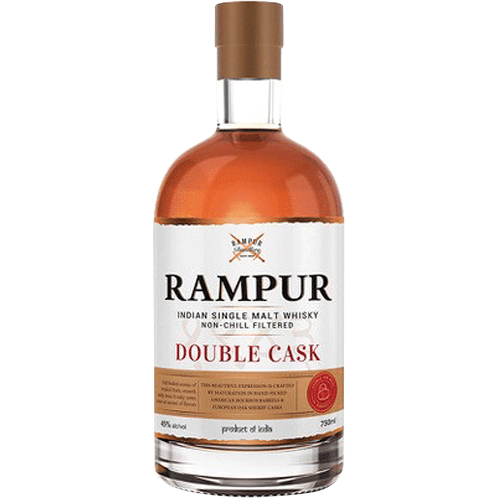 Rampur Double Cask Indian Single Malt Whisky 750ml