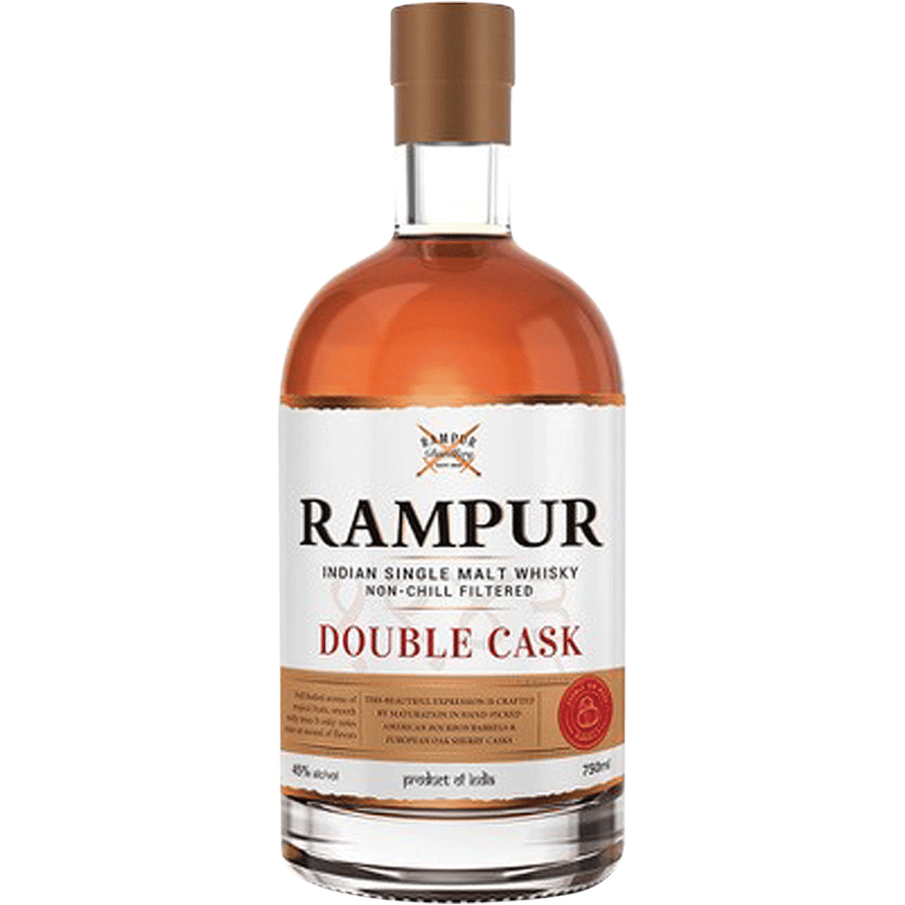 Rampur Double Cask Indian Single Malt Whisky 750ml