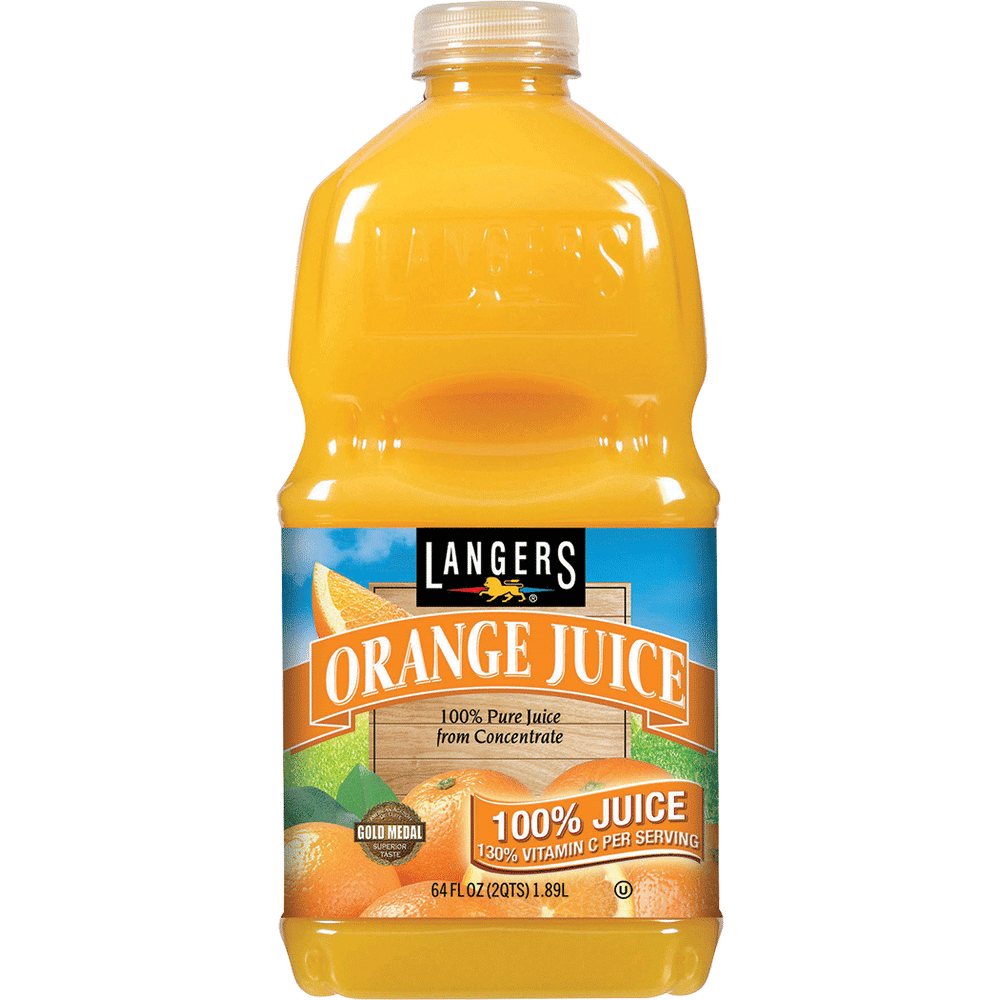 Langer's Orange Juice 64oz Btl