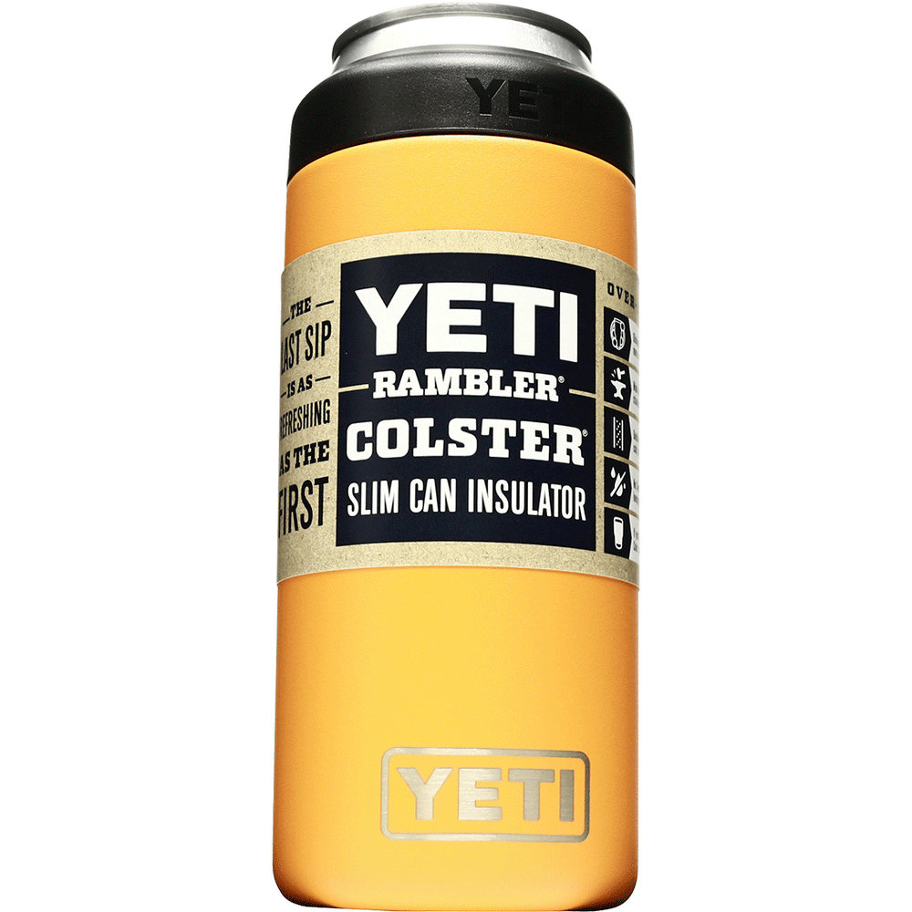 YETI Rambler Stainless Steel King Crab Orange Beverage Insulator