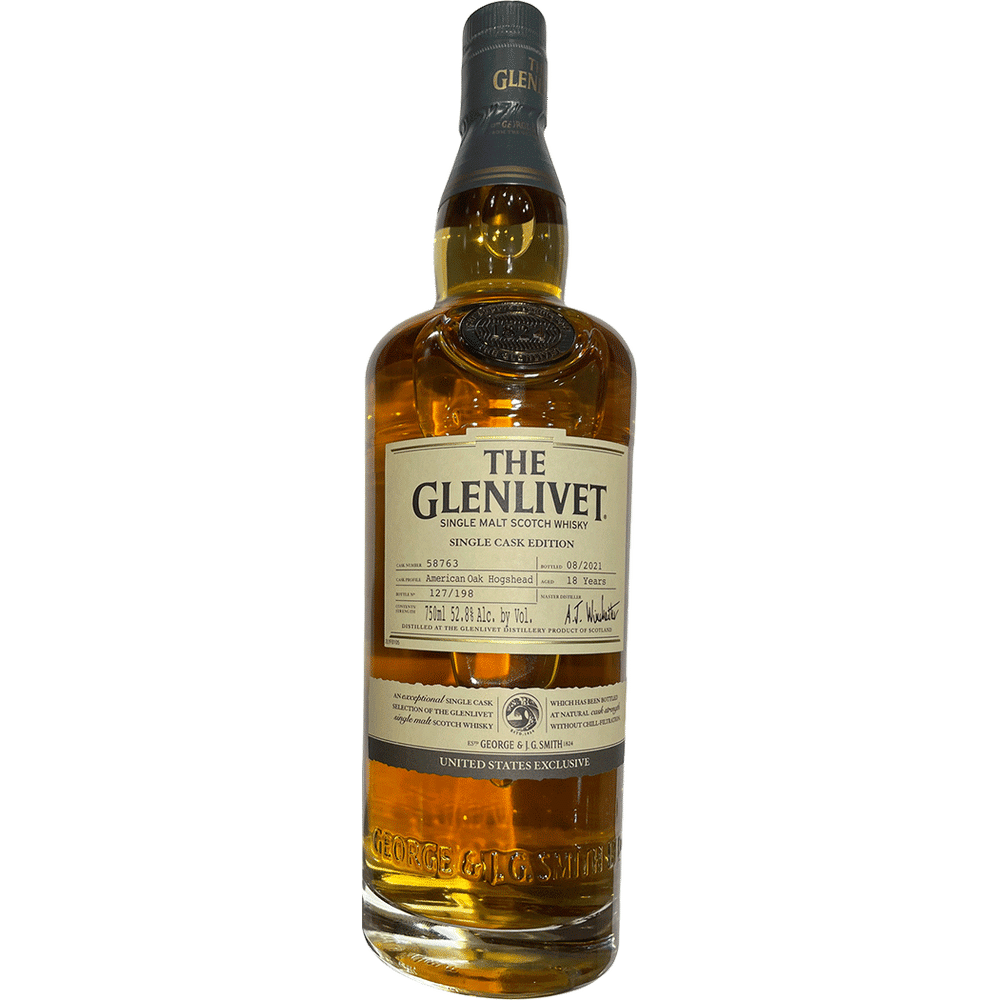 The Glenlivet American Oak Hogshead Single Cask Edition Total Wine & More