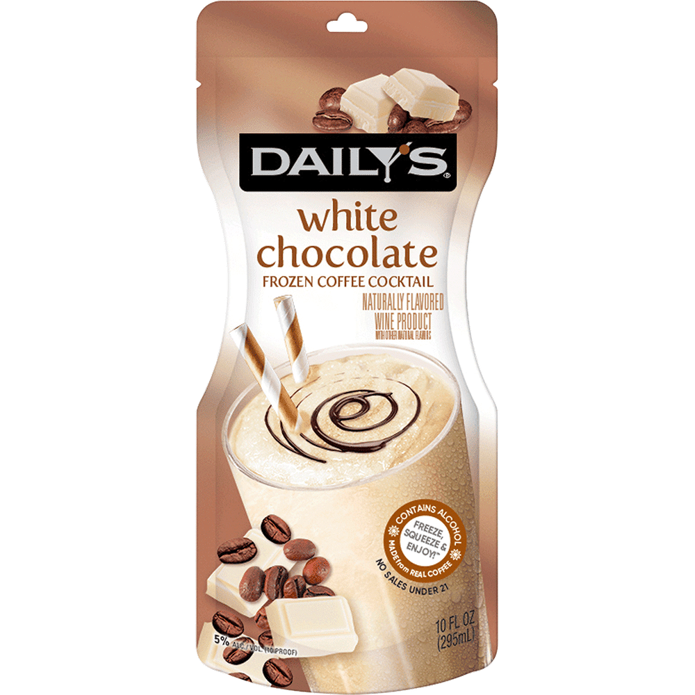 Dailys Pouches White Chocolate Coffee 10oz