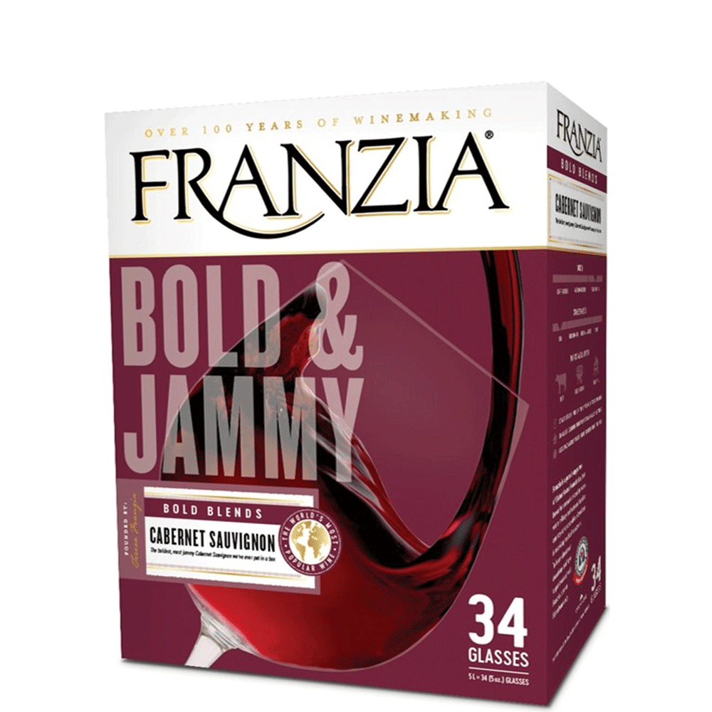 Franzia Bold & Jammy Cabernet Sauvignon 5L Box