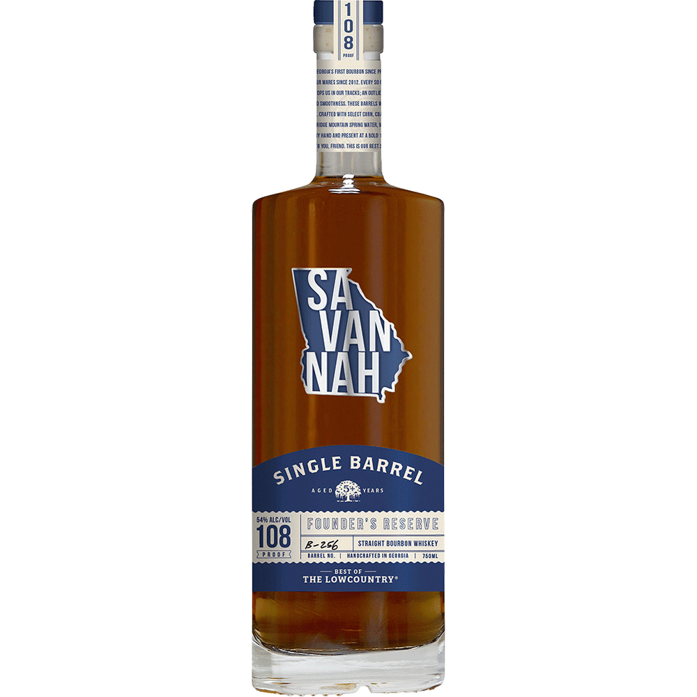 Savannah Single Barrel Straight Bourbon Whiskey Total Wine & More