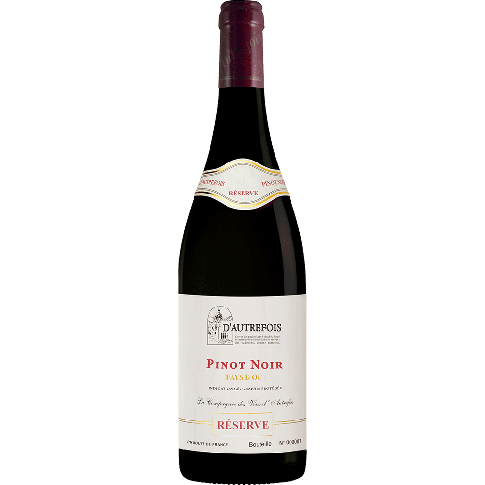 D'Autrefois Reserve Pinot Noir 750ml