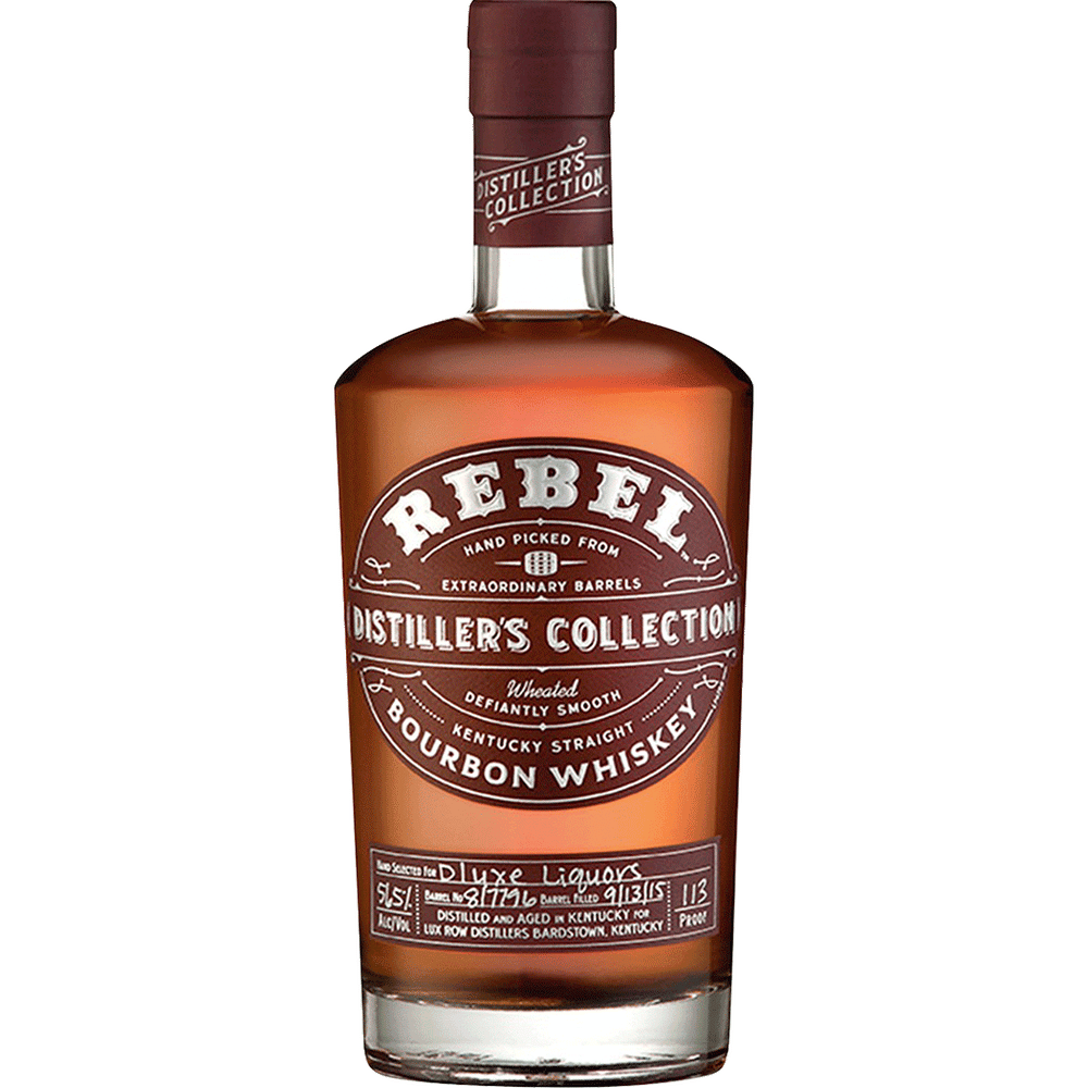 Rebel Distiller S Collection 113 Proof Single Barrel Select Bourbon