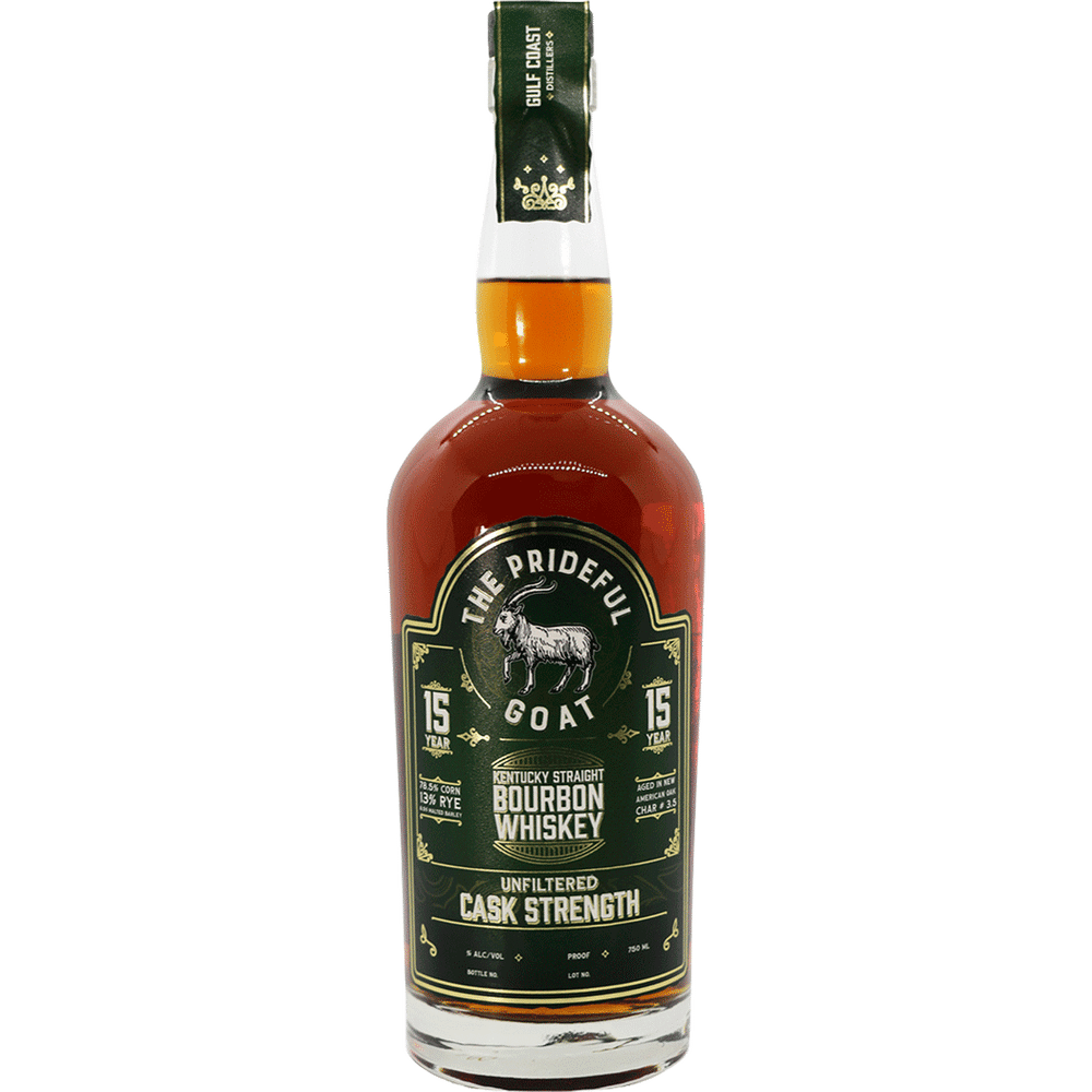The Prideful Goat 15 Year Bourbon Whiskey 750ml