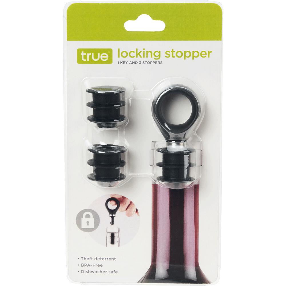 True Locking Bottle Stoppers 3pk Total Wine & More
