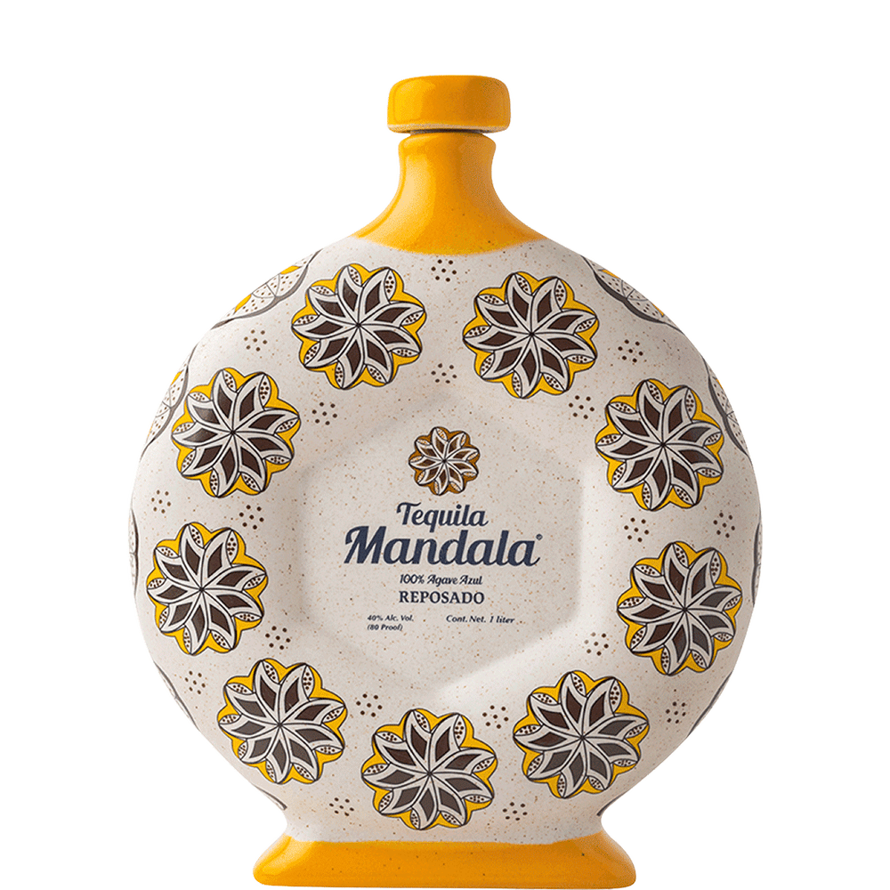 Mandala Reposado Tequila Ceramic Bottle