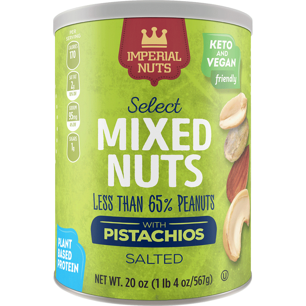 Imperial Nuts Mixed Nuts with Pistachios 20oz