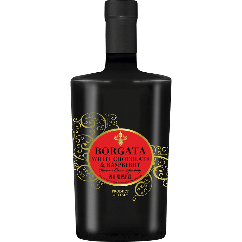Borgata White Chocolate & Raspberry Liqueur 750ml