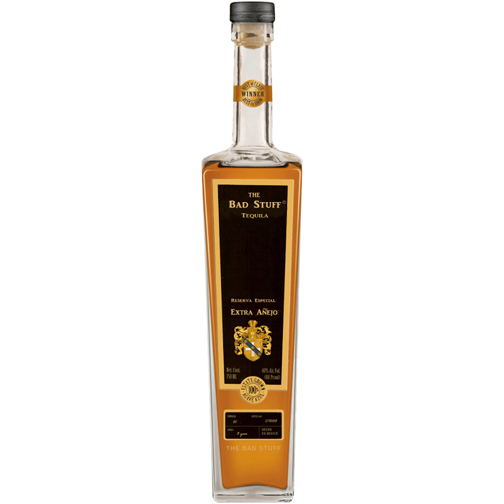 The Bad Stuff Extra Anejo Tequila 750ml