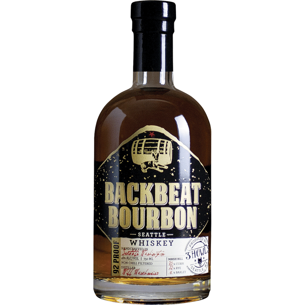 3 Howls Backbeat Bourbon 750ml