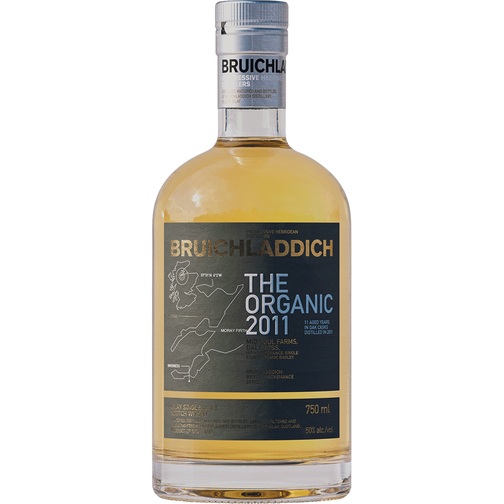 Bruichladdich The Organic Ltd Ed. Single Malt Scotch | Total Bruichladdich The Organic Ltd Ed. Single Malt Scotch | Total