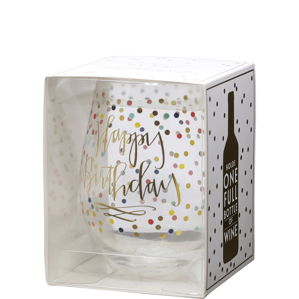Birthday Girl Wine Glass – Wrap-It Happi