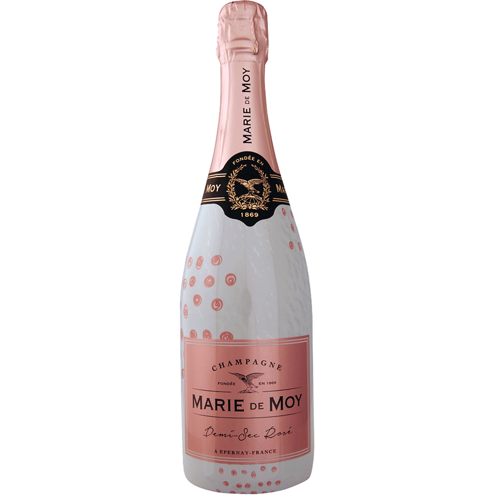Champagne Marie de Moy Demi Sec Rose 750ml