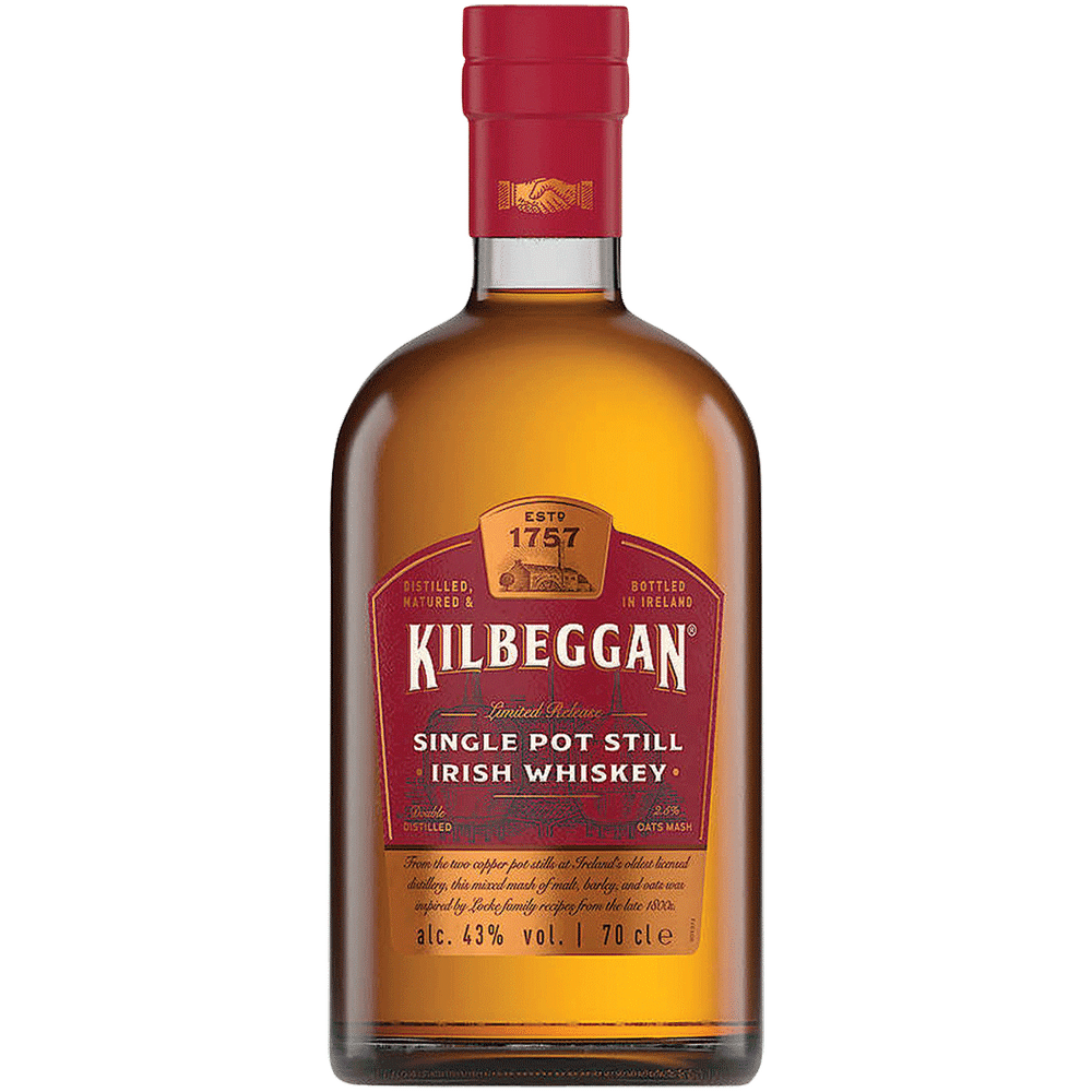 Kilbeggan Single Pot Still Irish Whiskey