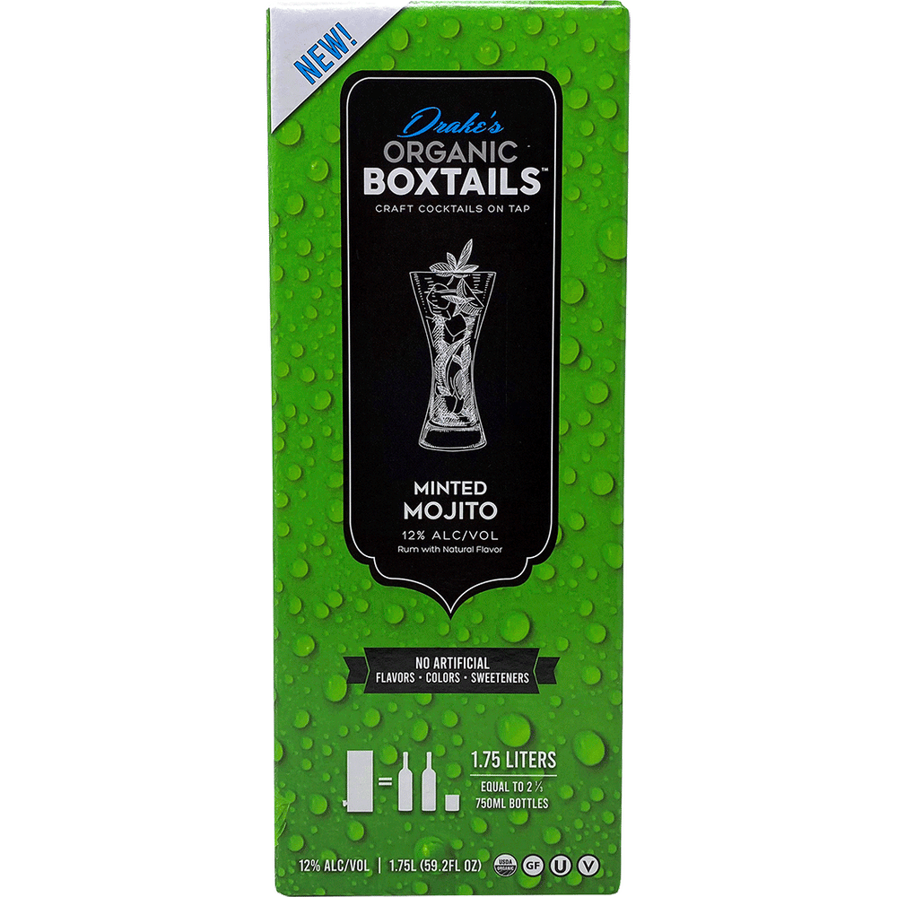 Drake's Organic Boxtail Minted Mojito 1.75L