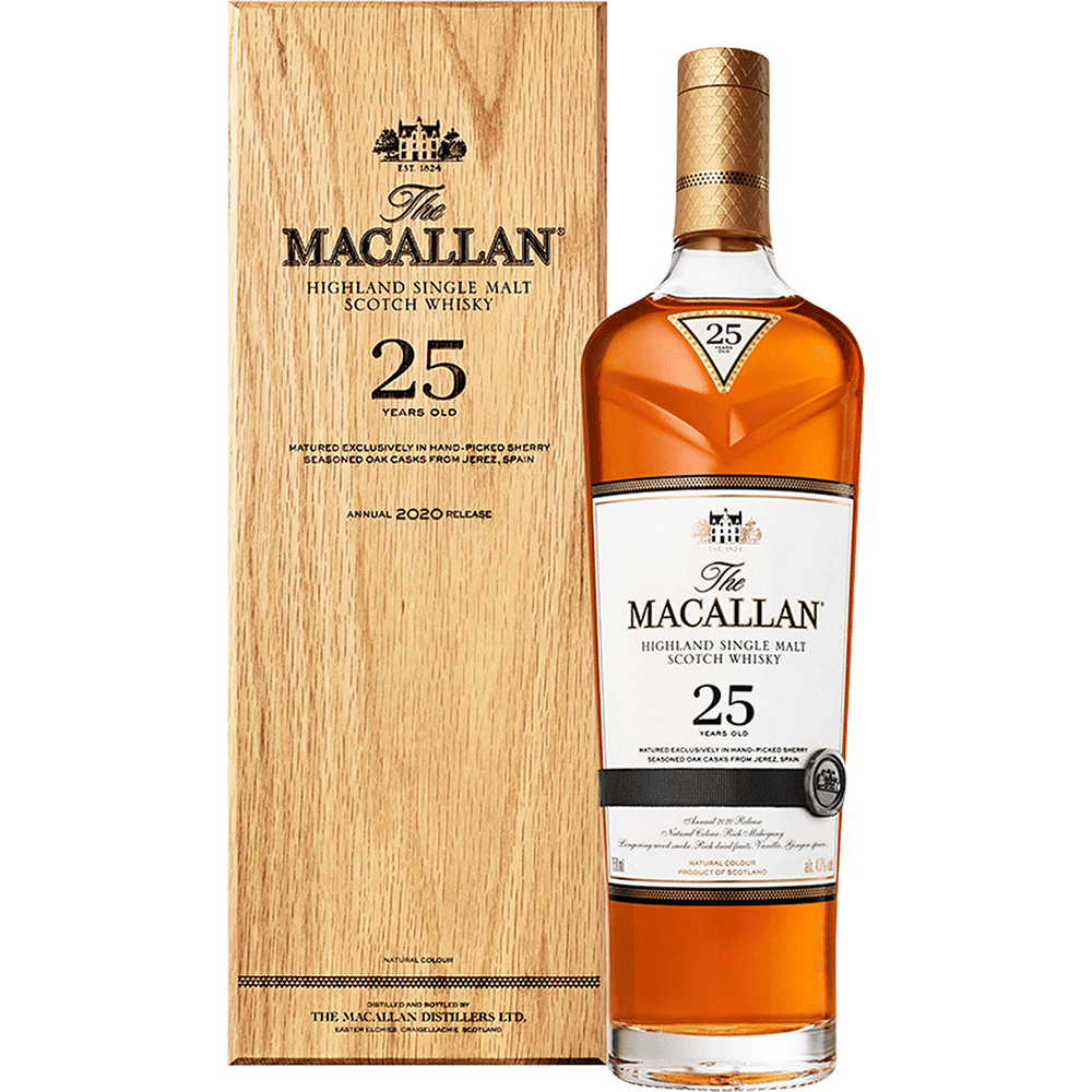 Macallan 25 Year Sherry Oak 750ml