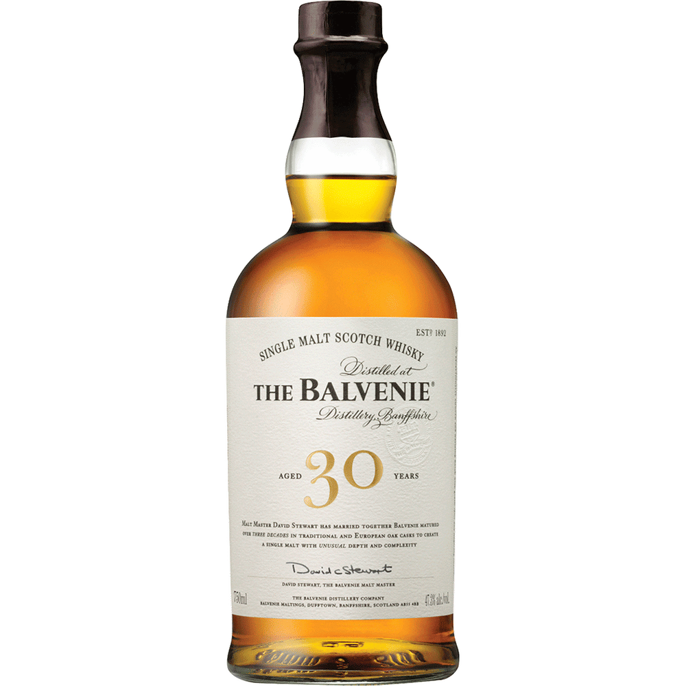 The Balvenie 30 Year Old Single Malt Scotch Whisky 750ml