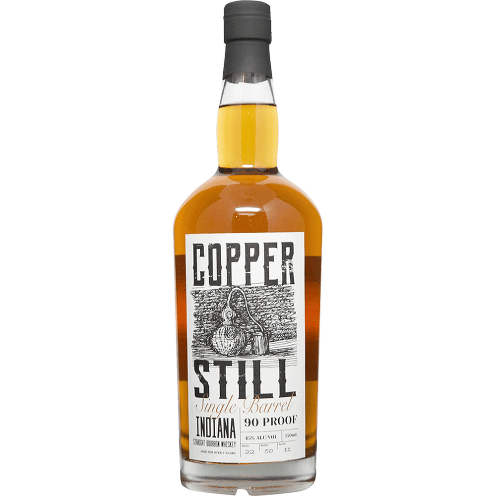 Copper Still Single Barrel Indiana Straight Bourbon Whiskey 750ml