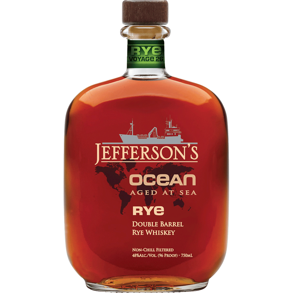 Jefferson's Ocean Aged at Sea Double Barrel Rye Whiskey 750ml