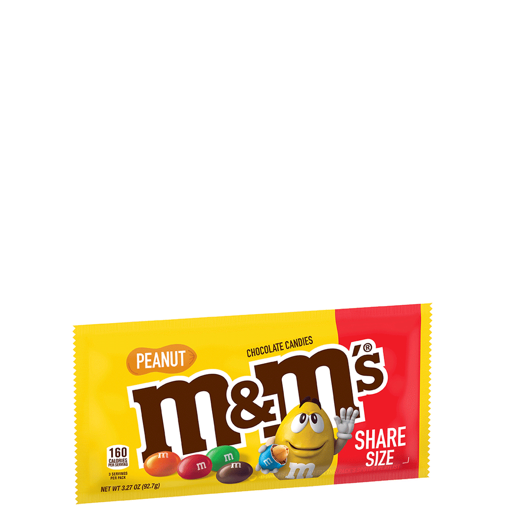 M&M's Chocolate Candies, Peanut, Share Size