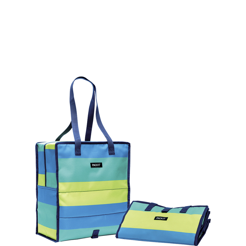 Packit Grocery Tote - Fresh Stripe 