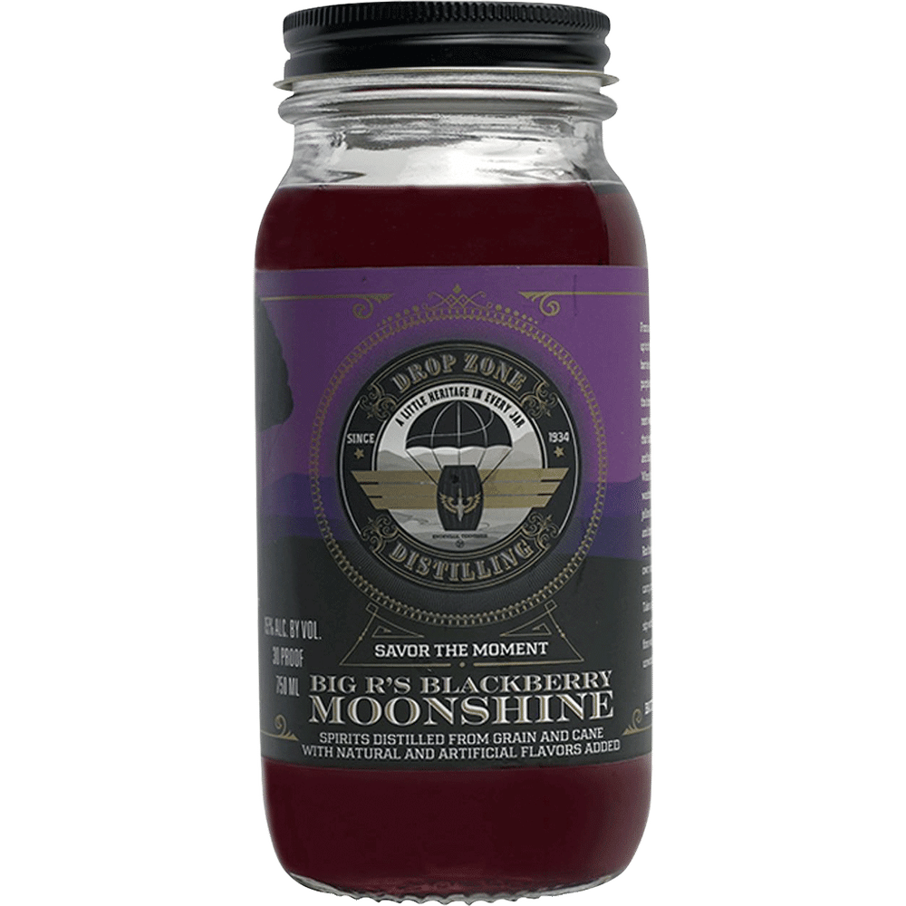 Drop Zone Big R's Blackberry Moonshine Total Wine & More