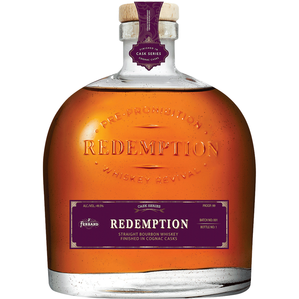 Redemption Cognac Cask Finished Straight Bourbon Whiskey 750ml