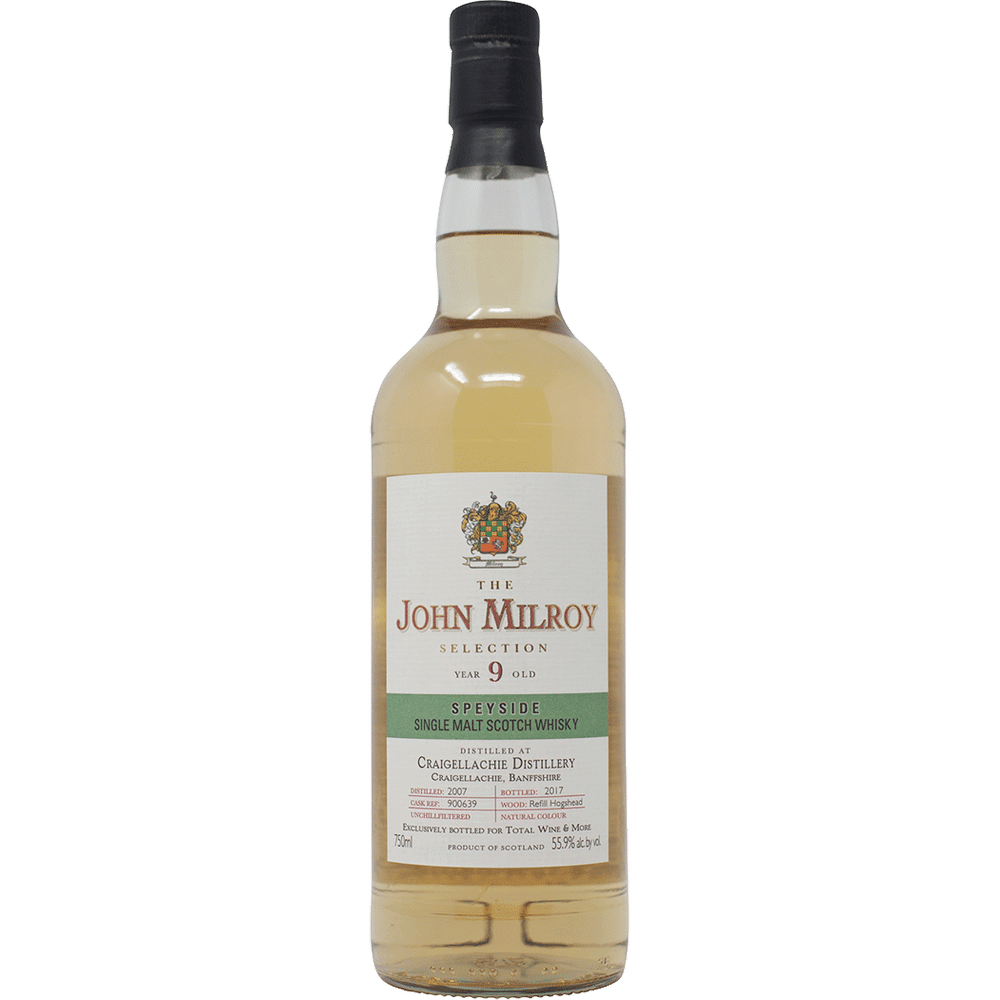 John Milroy Craigellachie 9 Yr Barrel Select Total Wine & More