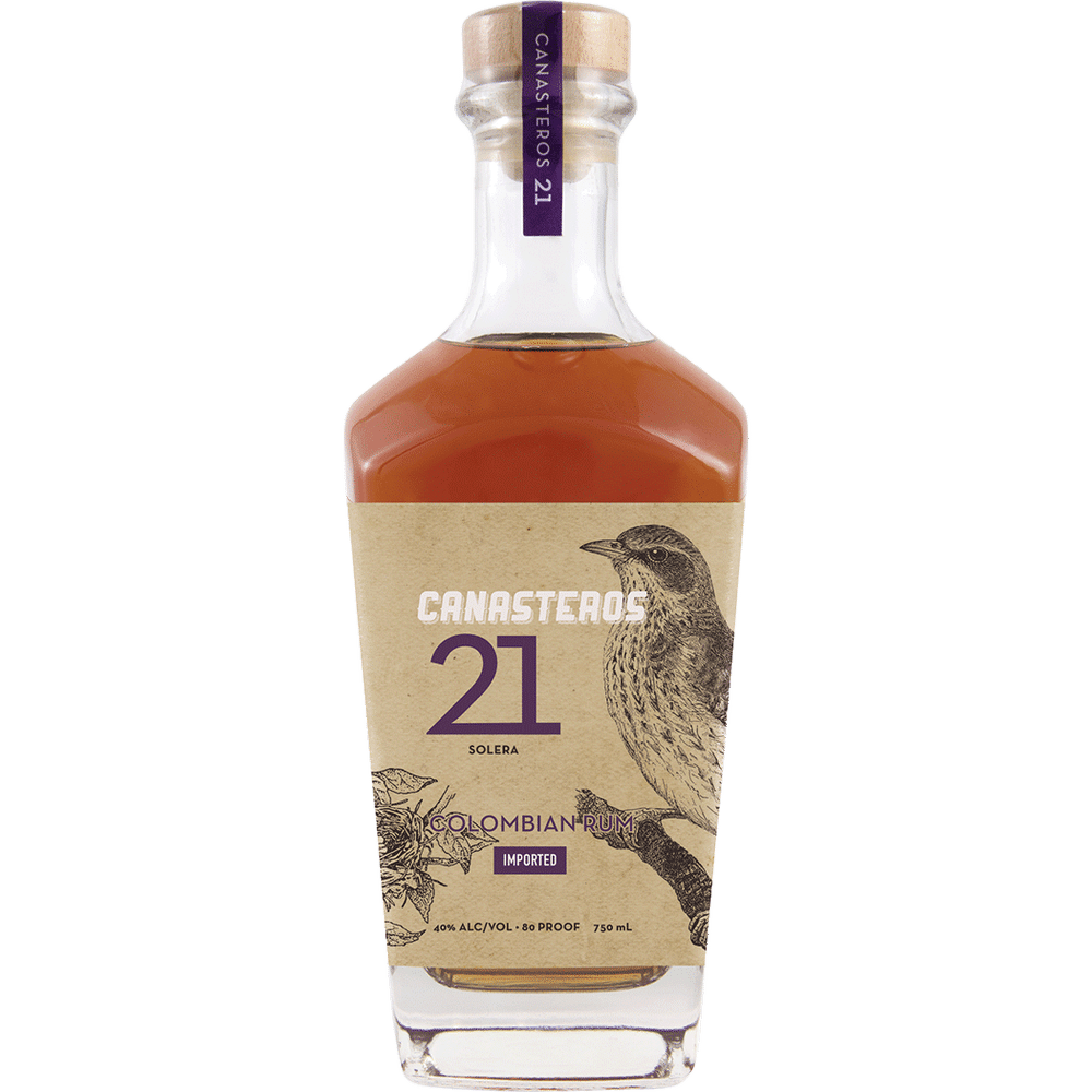 Canasteros 21yr Rum 750ml