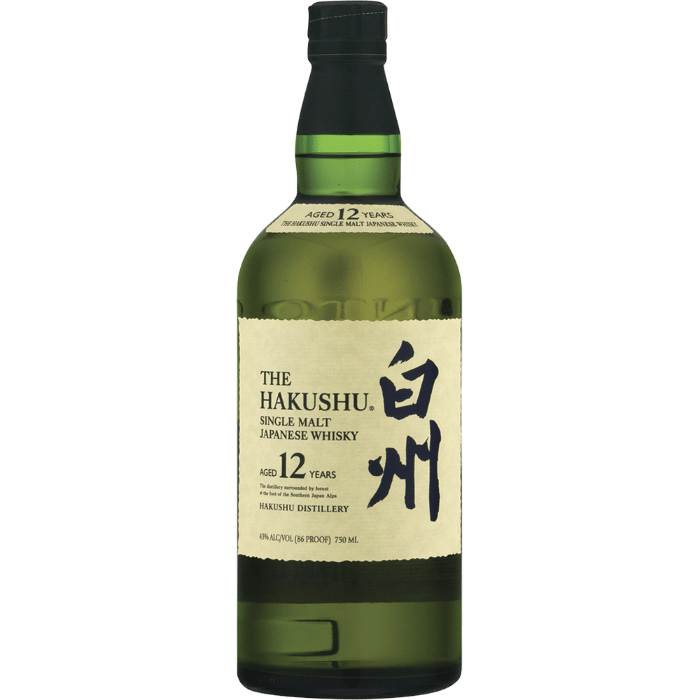 Hakushu Single Malt Japanese Whiskey 12 Year 750ml