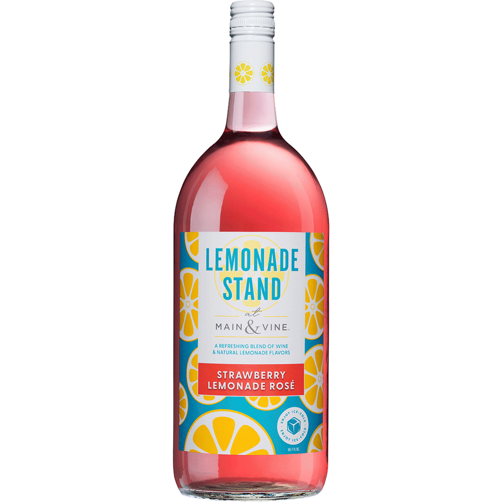 Main & Vine Lemonade Stand Strawberry Rose Lemonade Total Wine & More