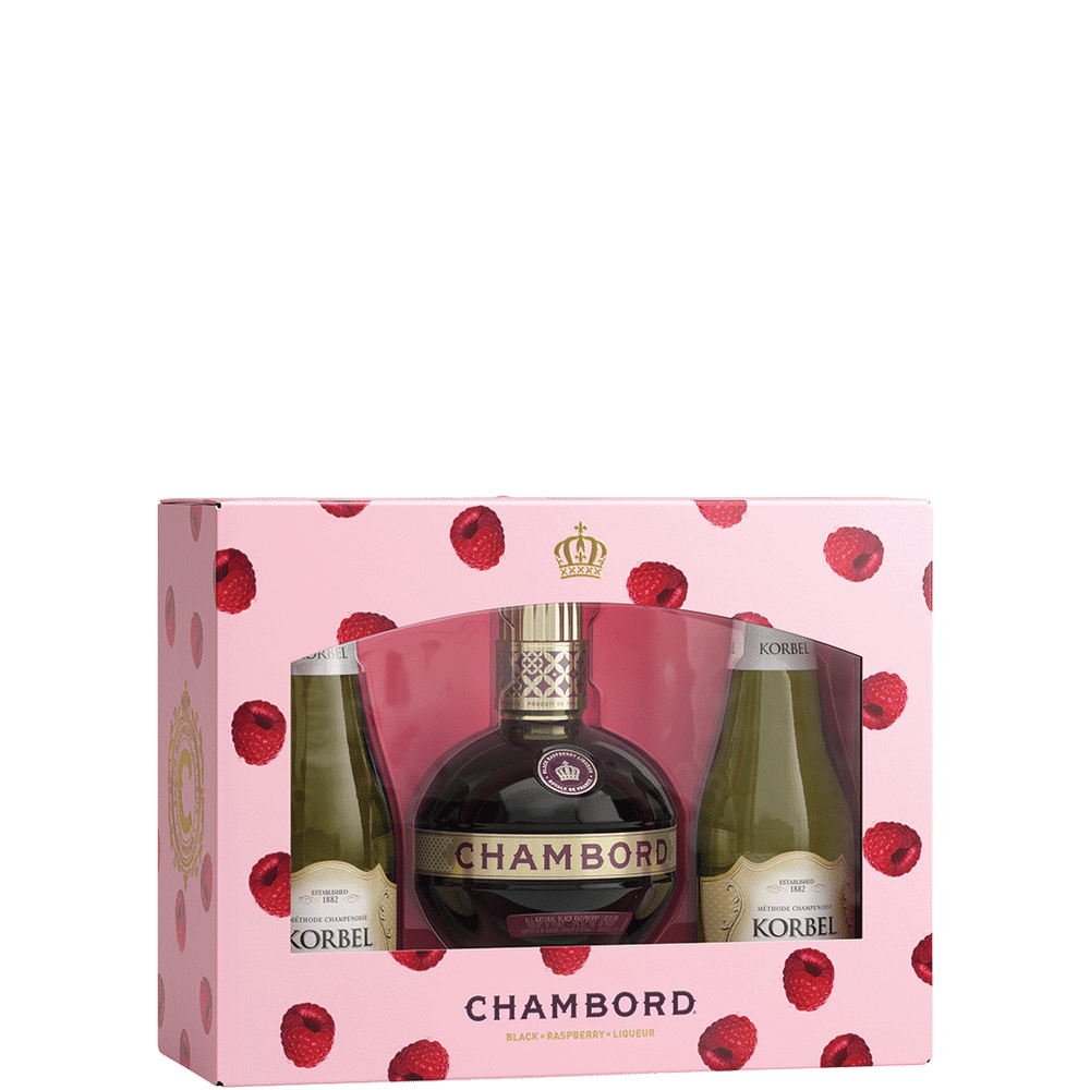 Chambord with Two Korbel 187mls Gift Total Wine & More