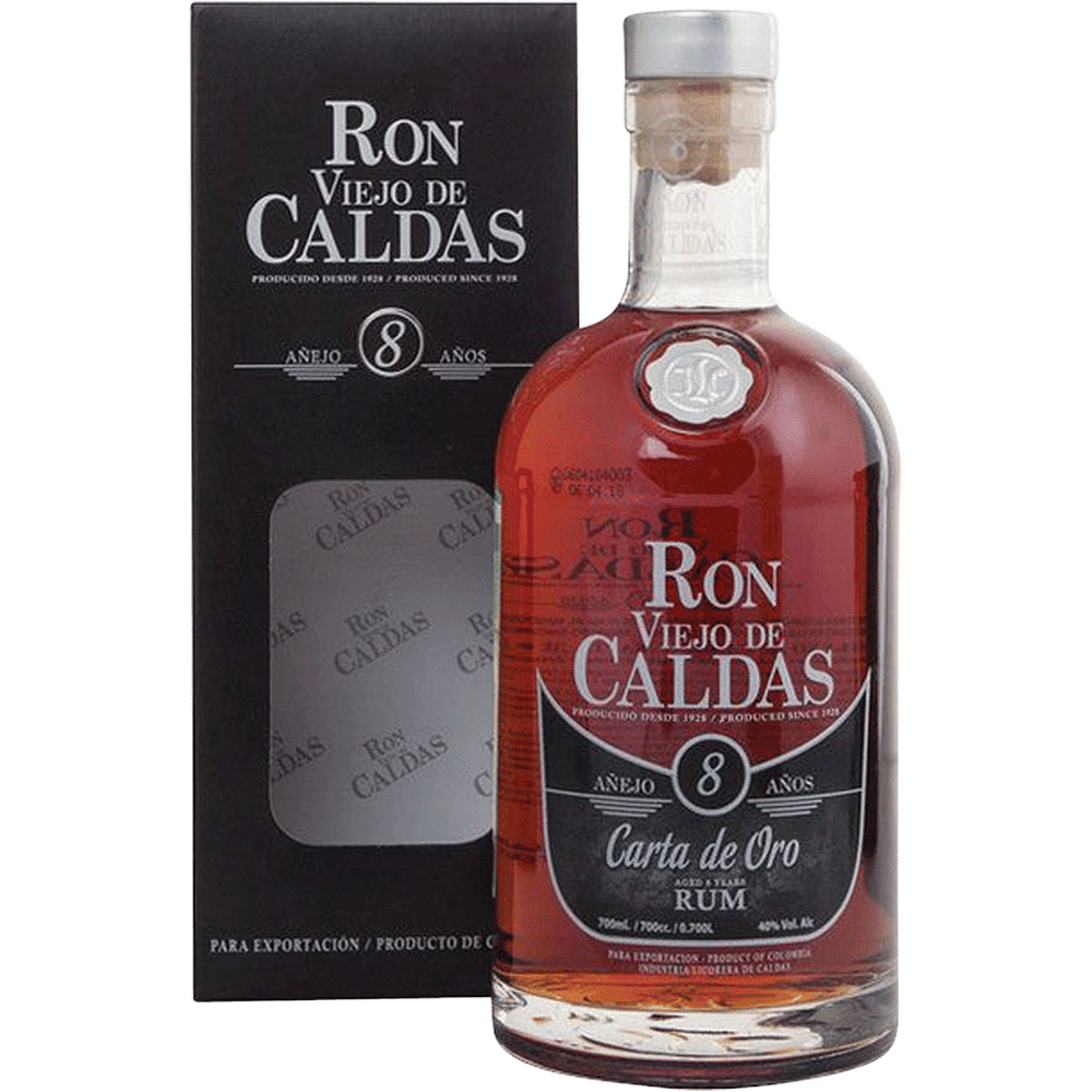 ron caldas 8 años 375ml precio