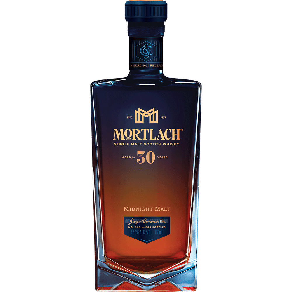 Mortlach 30 Year Midnight Malt Scotch Whisky 700ml Bottle