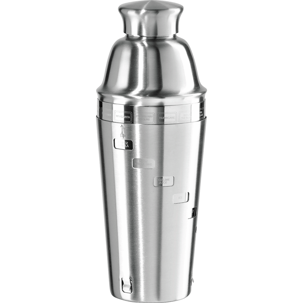 Dial A Drink Shaker Stainless Steel 