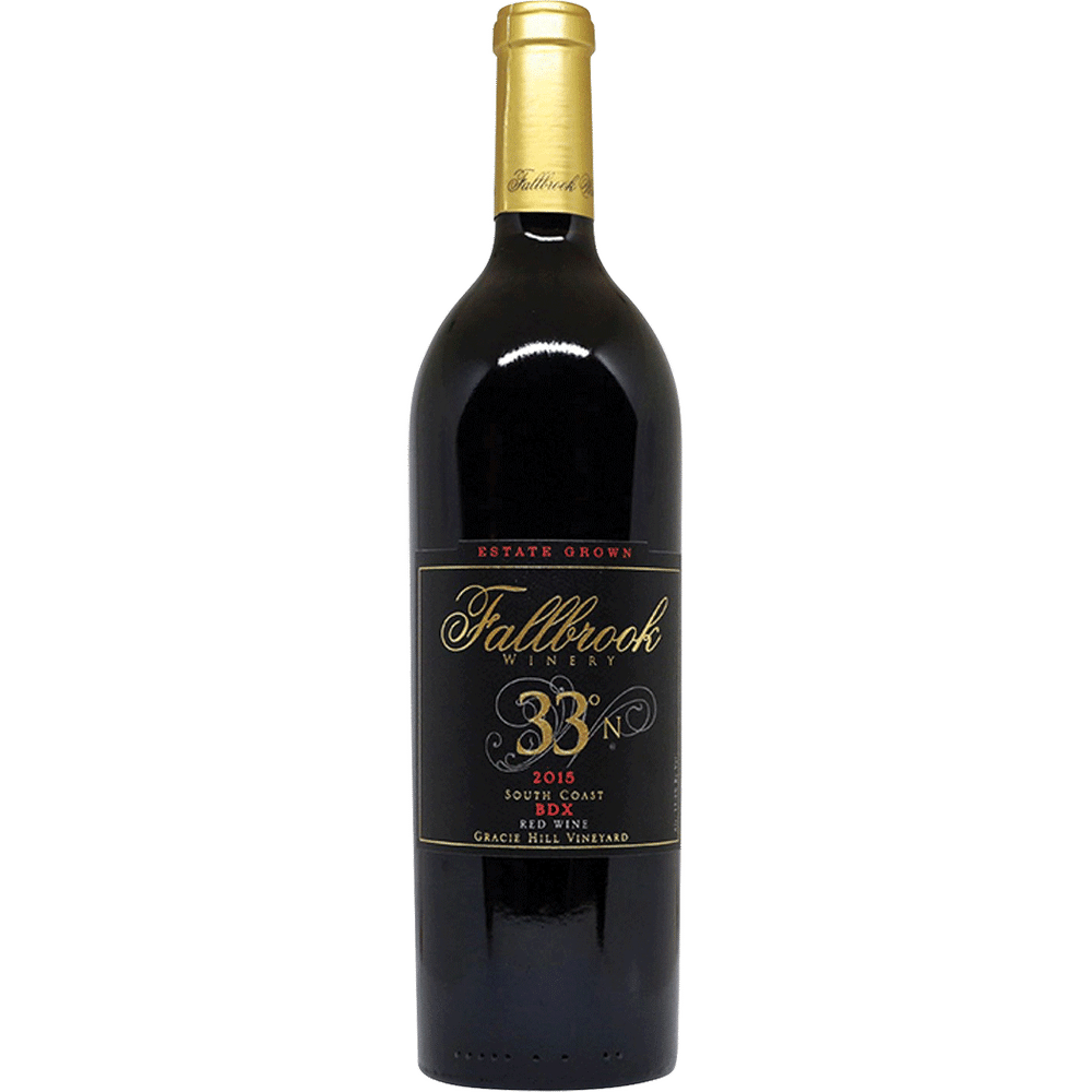 Fallbrook Winery 33 Degrees Bordeaux Blend Total Wine & More